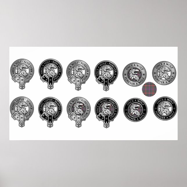 Test Run - Custom Crest Poster (Front)