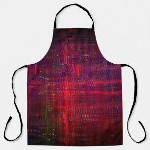Test screen glitch abstract apron