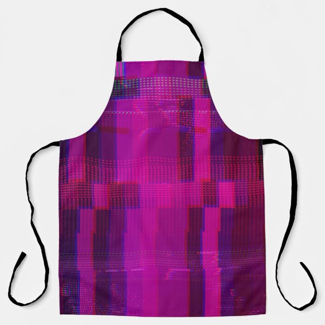 Test screen glitch texture apron (Front)