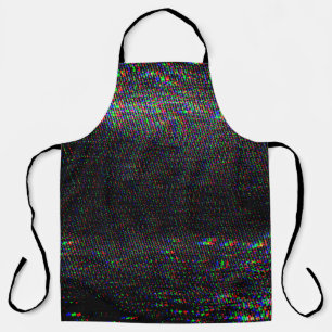 Test Screen Glitch Texture. Apron