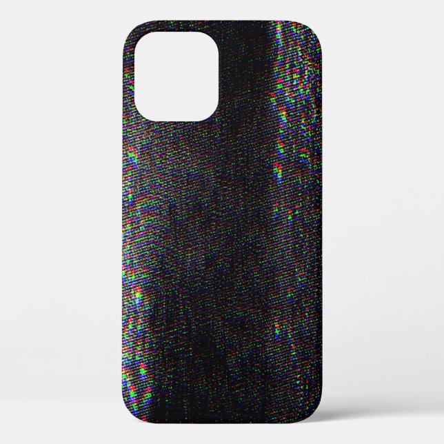 Test Screen Glitch Texture Background Case-Mate iPhone Case (Back)