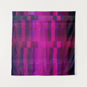Test screen glitch texture tapestry
