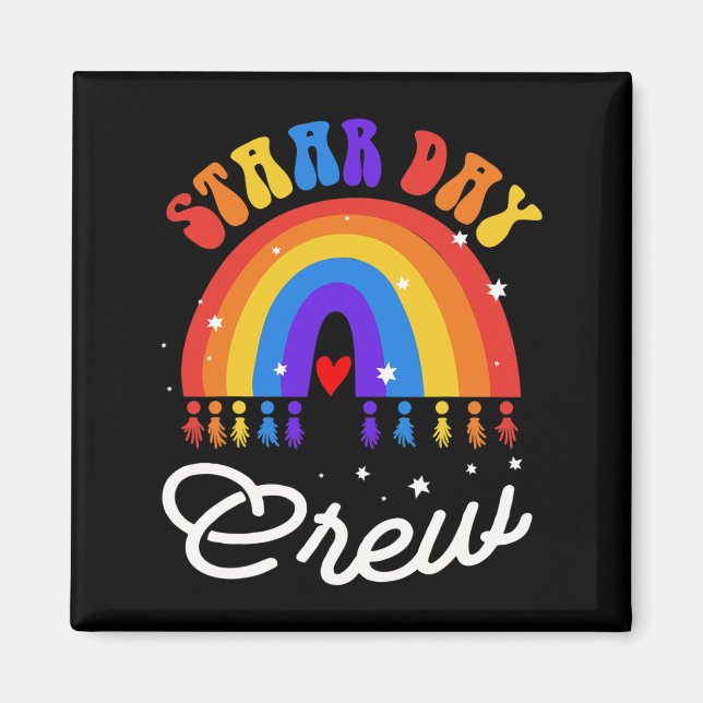 Test Staar Day Mode On Teacher Testing Ideas Schoo Magnet (Front)