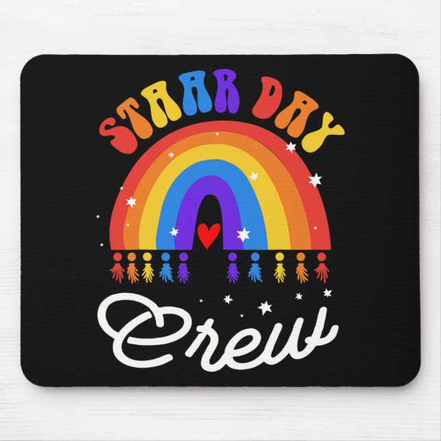 Test Staar Day Mode On Teacher Testing Ideas Schoo Mouse Pad (Front)