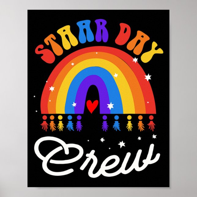 Test Staar Day Mode On Teacher Testing Ideas Schoo Poster (Front)