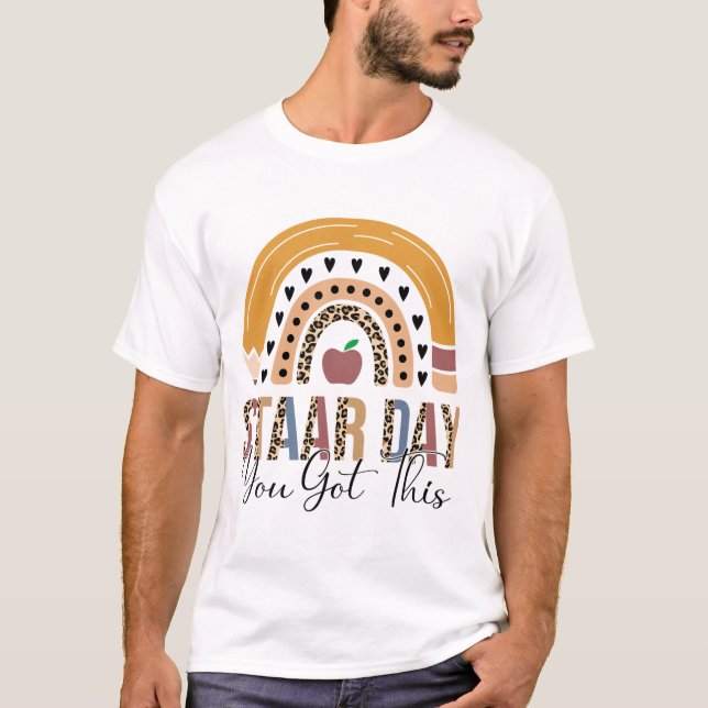 Test Staar Day Mode On Teacher Testing Ideas Schoo T-Shirt (Front)