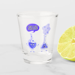 Test Tube Chemistry I Think You're Overreacting Shot Glass