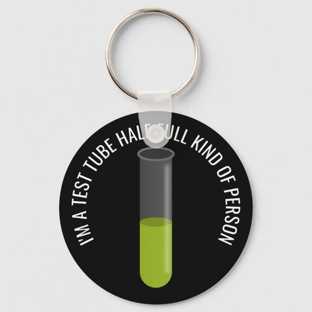 Test Tube Key Ring (Front)