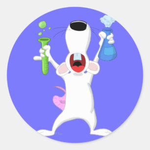 Test Tube Lab Rat Sticker