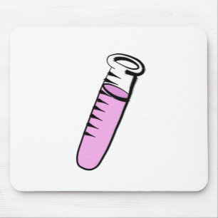 Test tube mouse pad