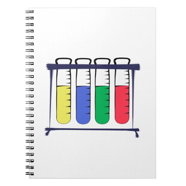Test Tube Shelf Notebook (Front)