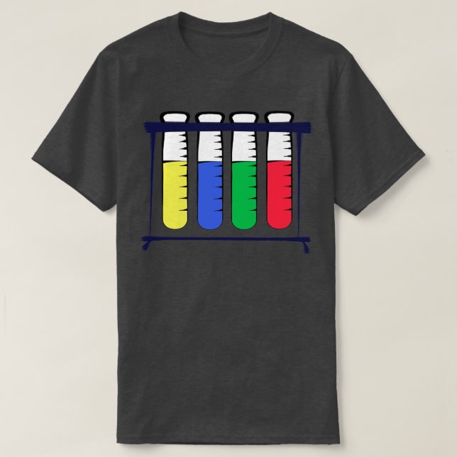 Test Tube Shelf T-Shirt (Design Front)