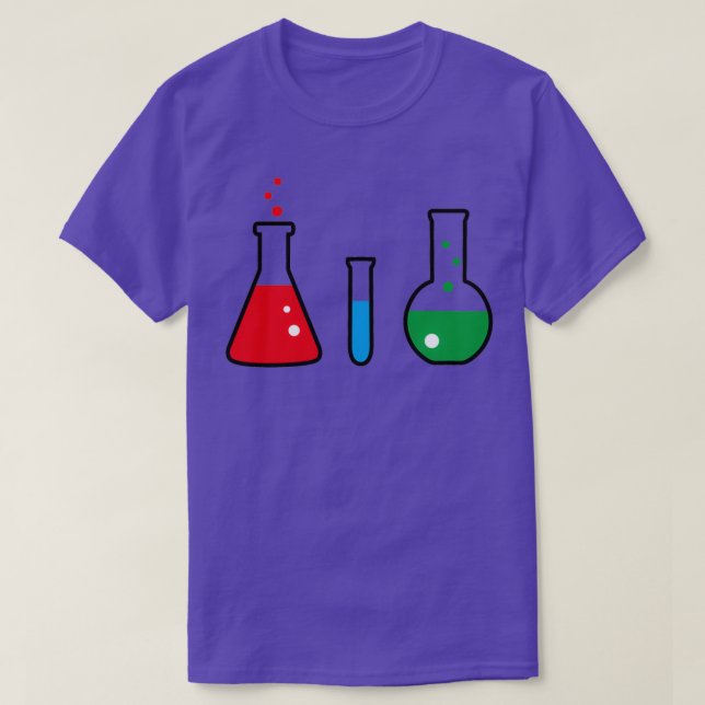 Test tubes chemistry 1 T-Shirt (Design Front)