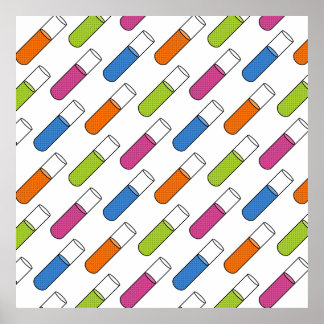 Test Tubes Poster