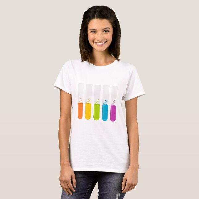 Test tubes T-Shirt (Front Full)