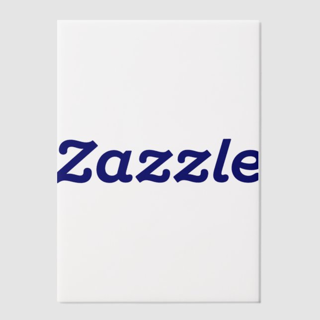 Test Vellum Overlay Vellum Invitations (Front)