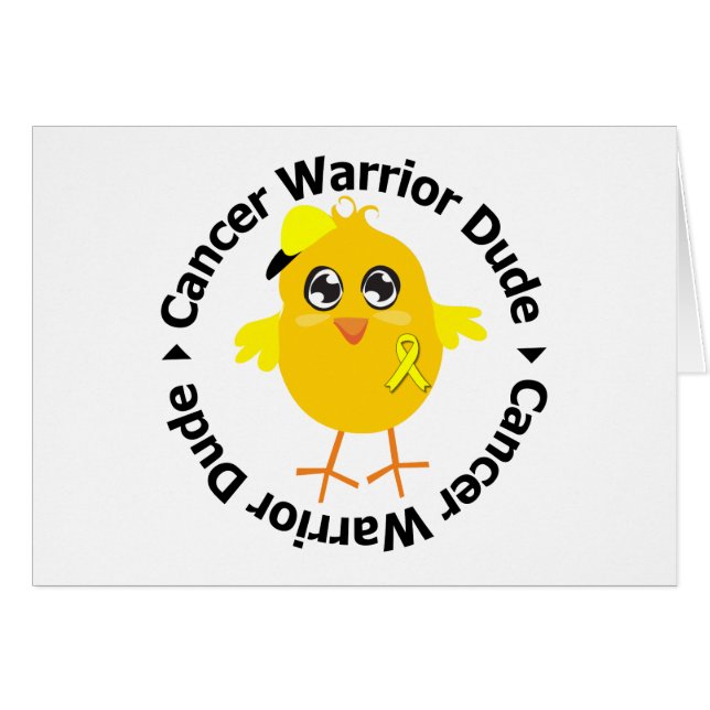 Testicular Cancer Warrior Dude (Front Horizontal)