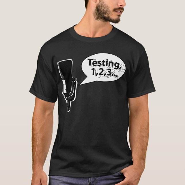 Testing 123 T-Shirt (Front)