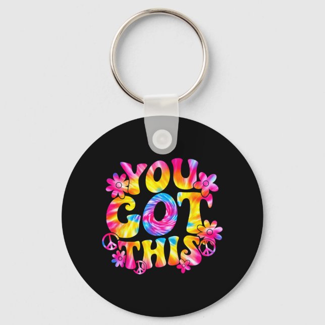 Testing Day Shirt Teacher Student You Got This 7  Key Ring (Front)