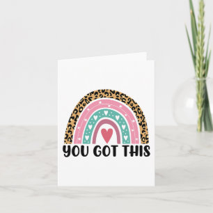 Testing Day Test Day For Teacher You Got This Card
