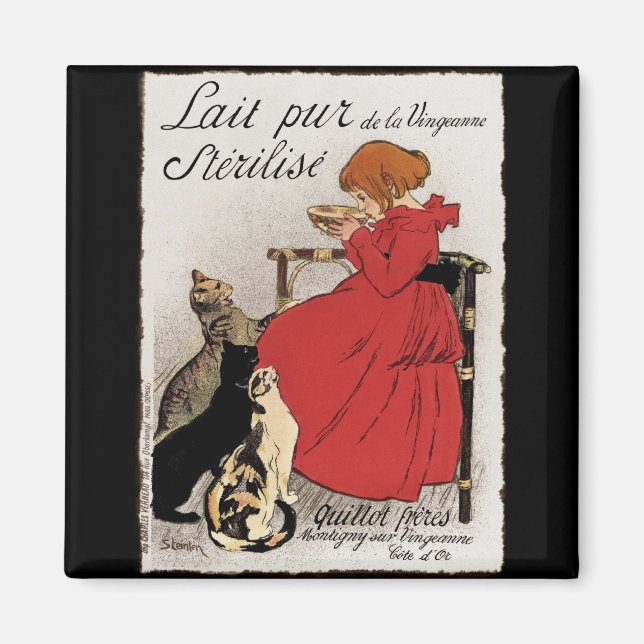 Testing  Milk for the Kitties Magnet (Front)