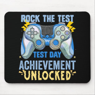 Testing Staar Test Exam Gamer Rock The Test May 20 Mouse Pad