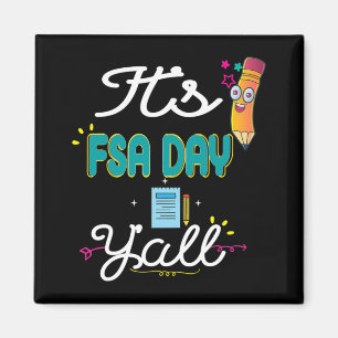 Testing Test T Shirt Florida State Test Day Gift S Magnet