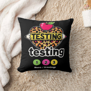Testing Testing 123 Guide to Successful Test Day Cushion