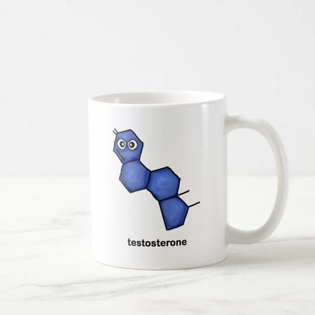 Testosterone Coffee Mug (Right)