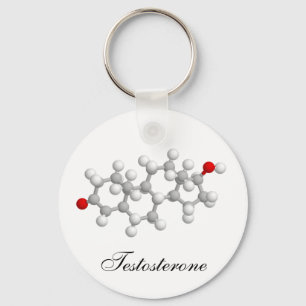 Testosterone Key Ring