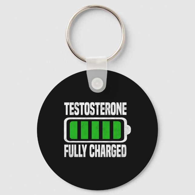 Testosterone  key ring (Front)