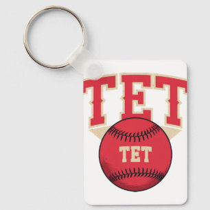 TET Baseball Logo Key Ring