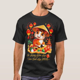 Tet Binh Ngo 2026 Vietnamese New Year Chuc Mung Na T-Shirt