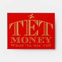 Tet envelope, Asian New Year RED envelope