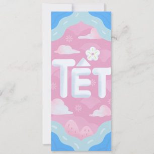 Tet Holiday Is  Coming - Funky Cute Style Invitation