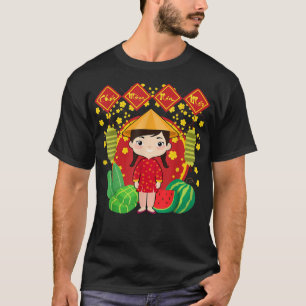 Tet Vietnamese Lunar Calendar 2022  Chuc Mung Nam  T-Shirt