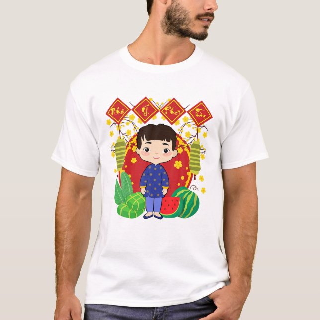 Tet Vietnamese Lunar Calendar 2022 | Nhu Y Phat Ta T-Shirt (Front)