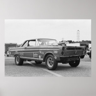 Tetanus Express - BF/X Comet Vintage Drag Poster