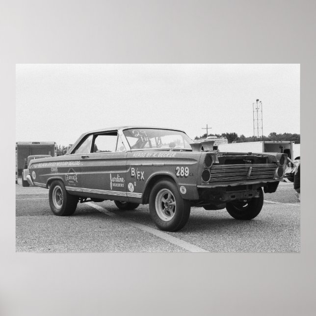 Tetanus Express - BF/X Comet Vintage Drag Poster (Front)