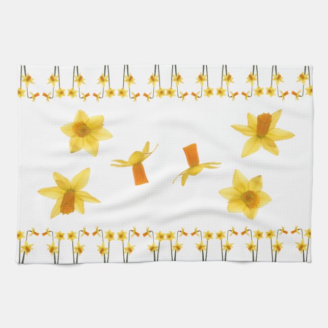 Tête à tête tea towel (Horizontal)