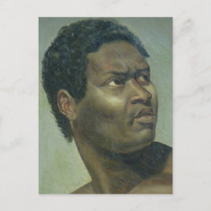 Tête de Nègre (Head of a Negro) by Gros Postcard