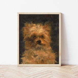 Tête du Chien ‘Bob’ Édouard Manet Poster