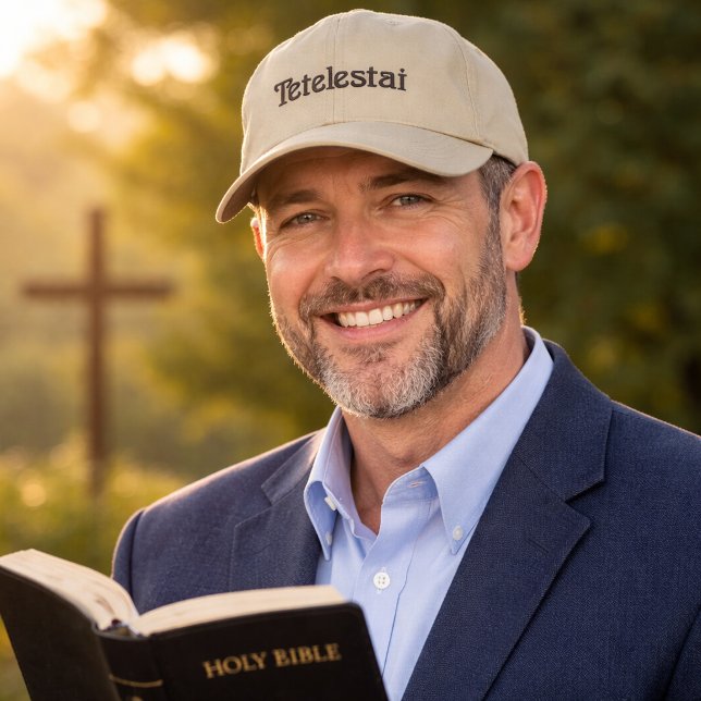 Tetelestai Embroidered Flexfit Wool Cap (Creator Uploaded)