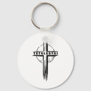 Tetelestai – Pover Easter Cross Jesus Christ Faith Key Ring