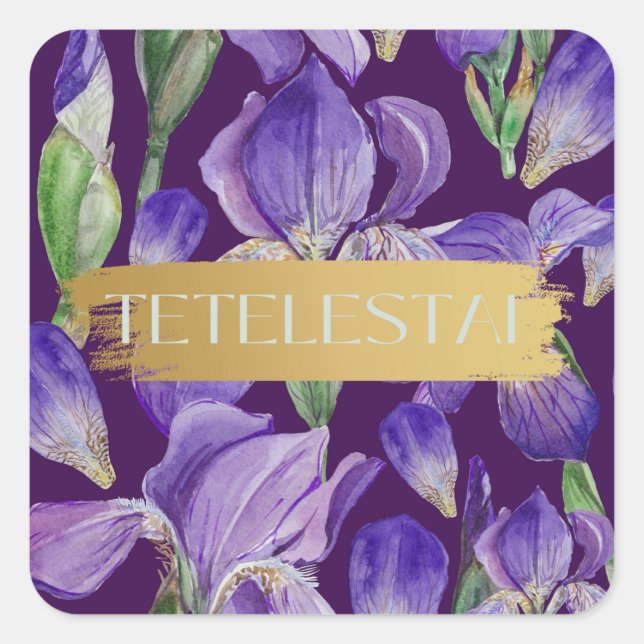 Tetelestai Square Sticker (Front)