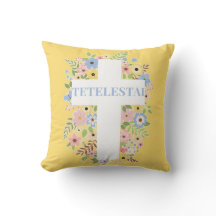 Tetelestai Throw Pillow