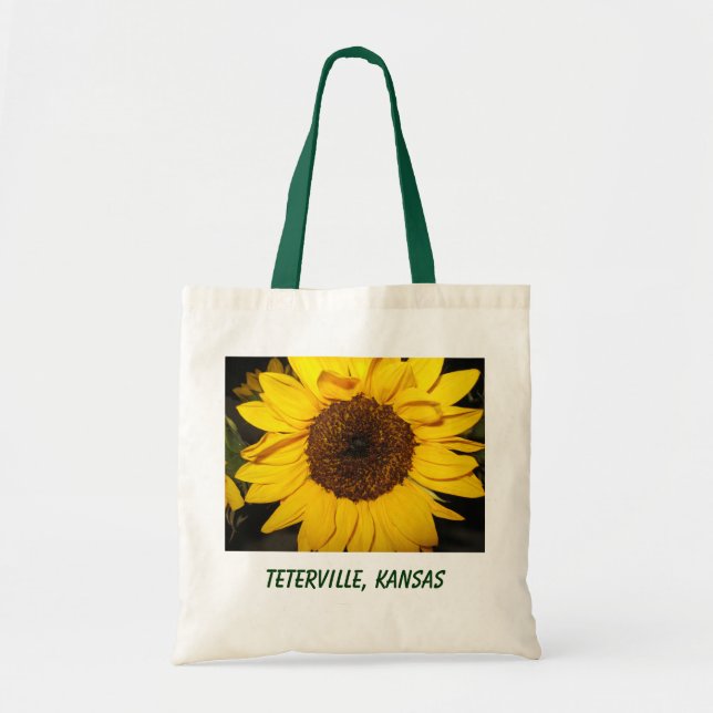 Teterville KS Sunflower Bag (Front)