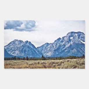 Teton 6976 rectangular sticker
