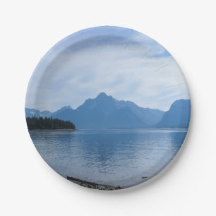 Teton Beauty Paper Plate