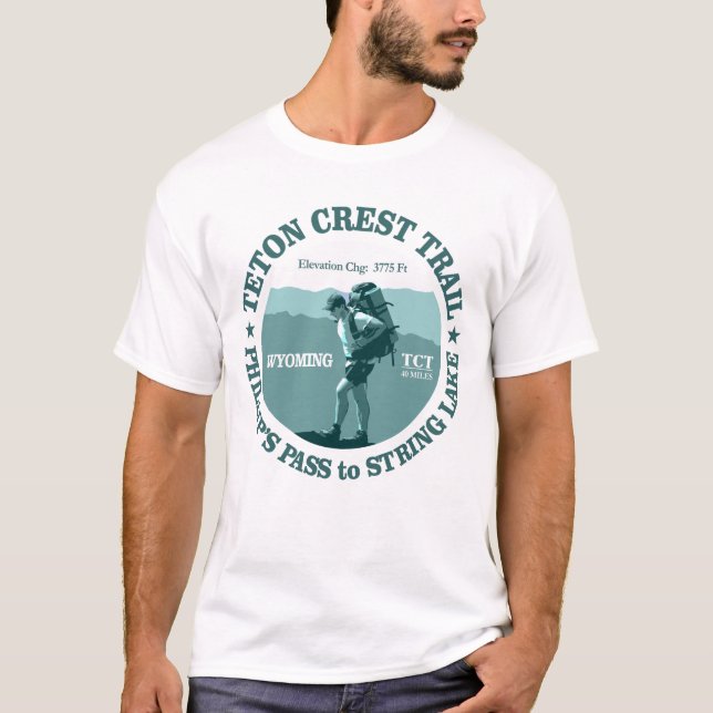 Teton Crest Trail (rd) T-Shirt (Front)